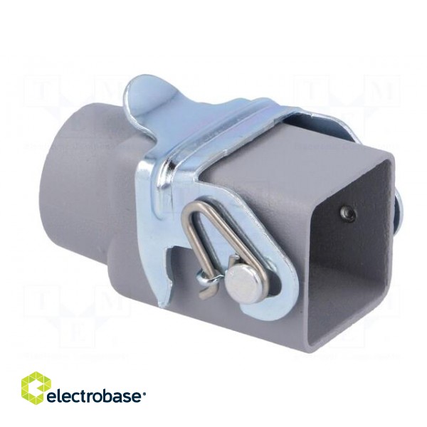 Enclosure: for HDC connectors | HTS | size 1 | Locking: with latch image 8