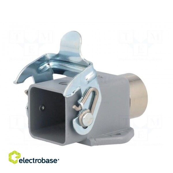 Enclosure: for HDC connectors | HTS | size 1 | Locking: with latch image 2