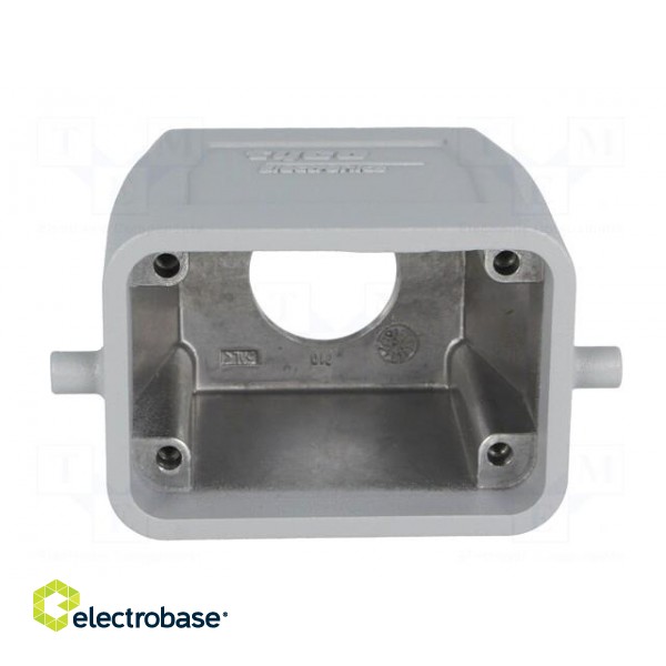 Enclosure: for HDC connectors | HTS | size 3 | Locking: for latch image 9