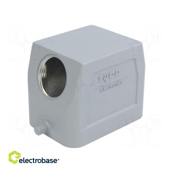 Enclosure: for HDC connectors | HTS | size 3 | Locking: for latch paveikslėlis 1