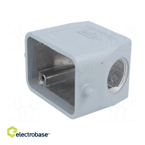 Enclosure: for HDC connectors | HTS | size 3 | Locking: for latch paveikslėlis 2