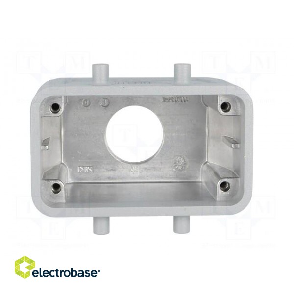 Enclosure: for HDC connectors | HTS | size 4 | PG16 | for cable image 9