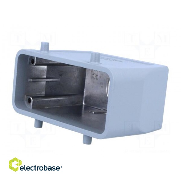 Enclosure: for HDC connectors | HTS | size 6 | PG21 | Pitch: 77,5x27mm фото 2