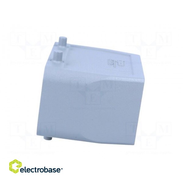 Enclosure: for HDC connectors | HTS | size 6 | PG21 | Pitch: 77,5x27mm фото 3