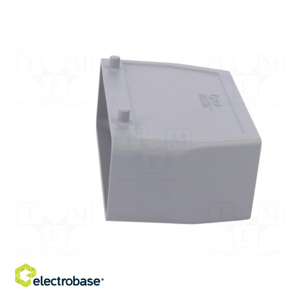 Enclosure: for HDC connectors | HTS | size 8 | PG21 | Pitch: 104x27mm фото 3