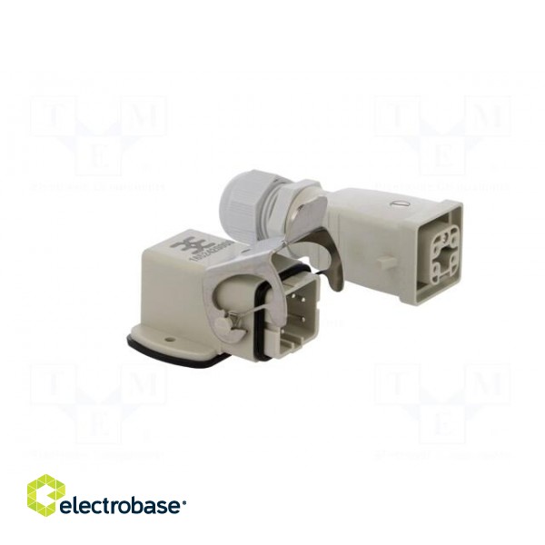 Connector: HDC | male + female | plug + socket,complete set | HA фото 8