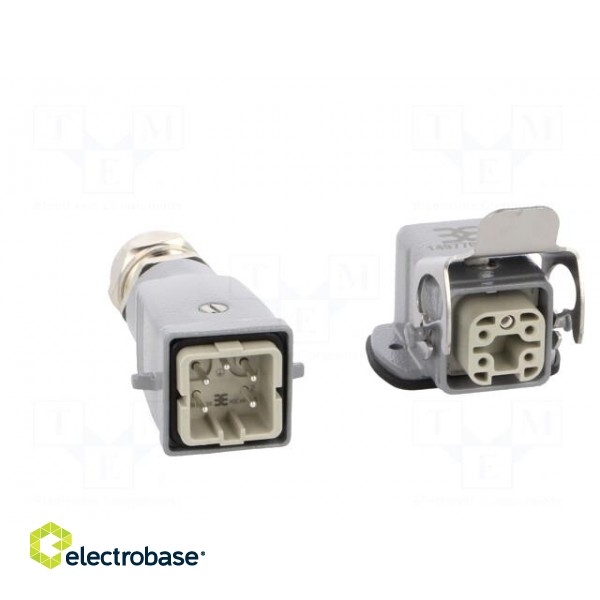 Connector: HDC | male + female | plug + socket,complete set | HA paveikslėlis 9