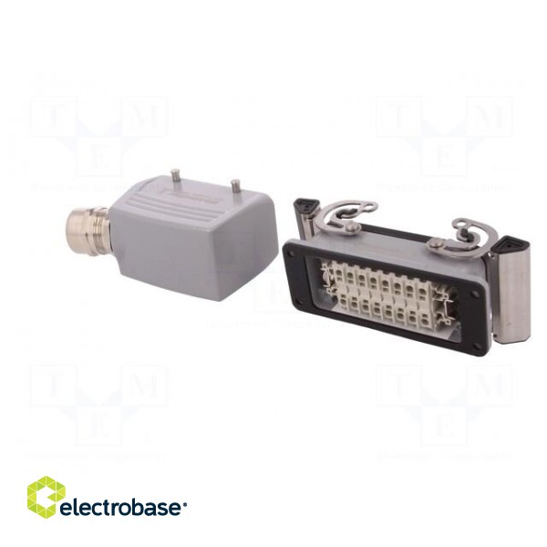 Connector: HDC | male + female | plug + socket | HE | PIN: 16 | 16+PE image 6