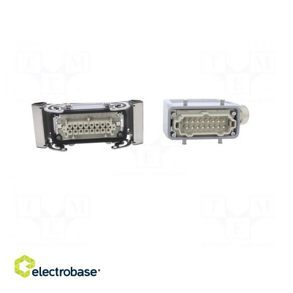 Connector: HDC | male + female | plug + socket,complete set | HE image 9
