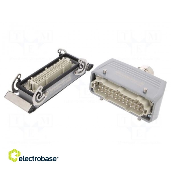 Connector: HDC | male + female | plug + socket,complete set | HE image 1