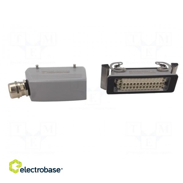 Connector: HDC | male + female | plug + socket,complete set | HE фото 5