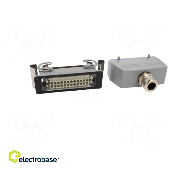 Connector: HDC | male + female | plug + socket,complete set | HE paveikslėlis 5