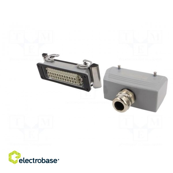 Connector: HDC | male + female | plug + socket,complete set | HE paveikslėlis 6