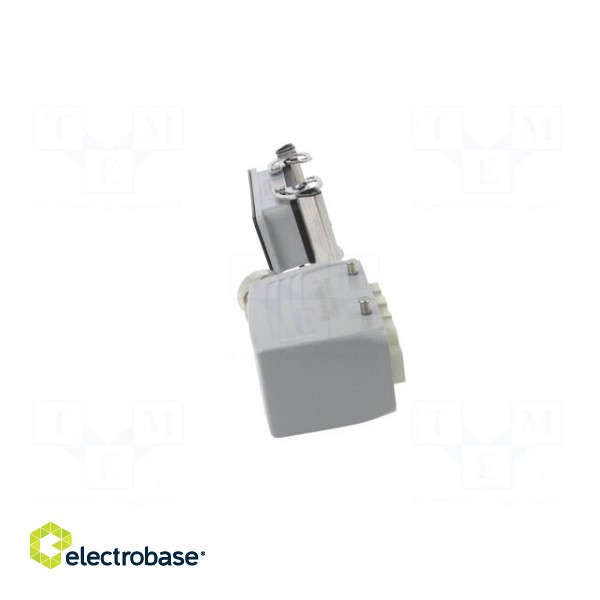 Connector: HDC | male + female | plug + socket | PIN: 6 | 6+PE | size 6 фото 7