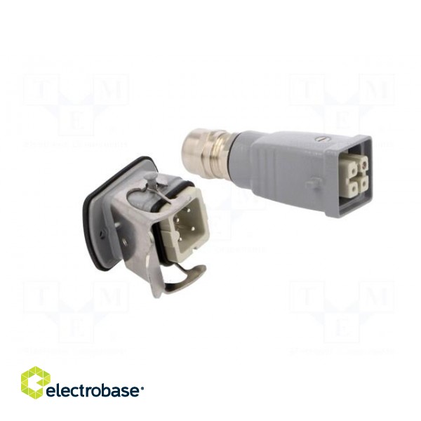 Connector: HDC | male + female | plug + socket,complete set | HA image 8