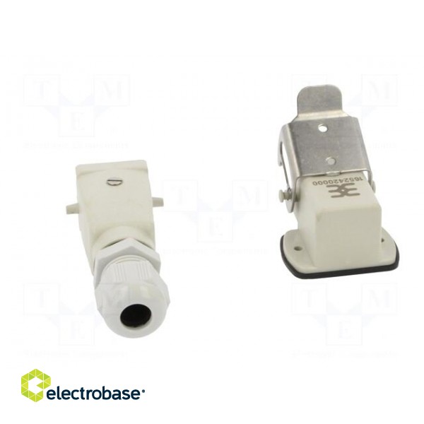 Connector: HDC | male + female | plug + socket,complete set | HA фото 5