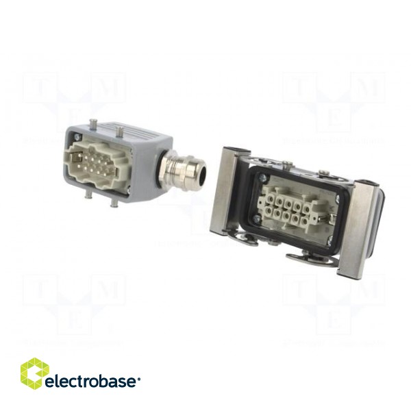 Connector: HDC | male + female | plug + socket,complete set | HE image 2