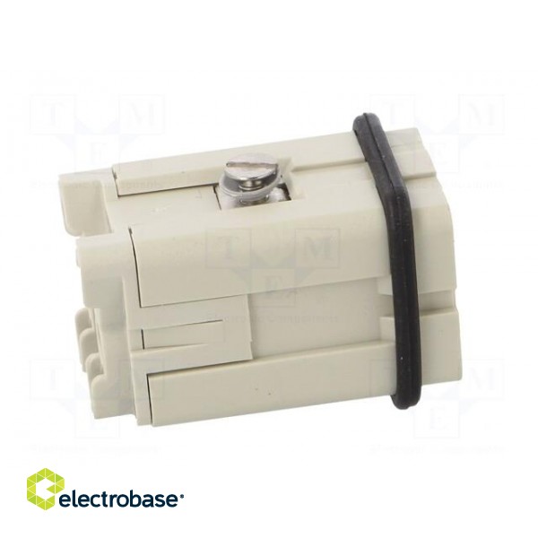 Connector: rectangular | male | PIN: 5 | 4+PE | size 1 | screws | straight image 7