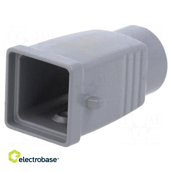 Enclosure: for rectangular connectors | size 1 | for latch | M20 фото 1