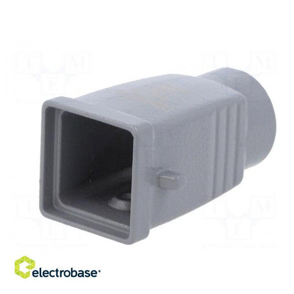 Enclosure: for rectangular connectors | size 1 | for latch | M20 фото 2
