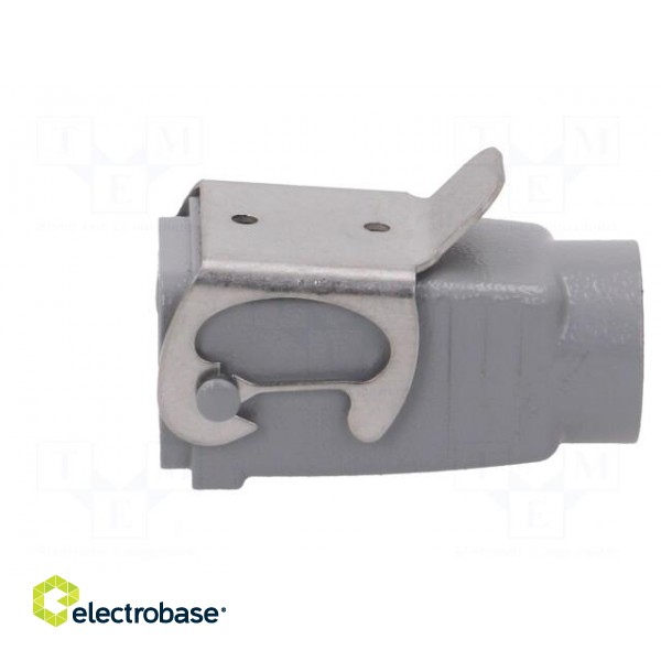 Enclosure: for rectangular connectors | size 1 | with latch | M20 фото 3