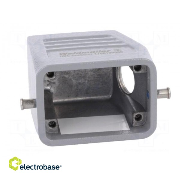 Enclosure: for rectangular connectors | size 3 | for cable | angled paveikslėlis 9