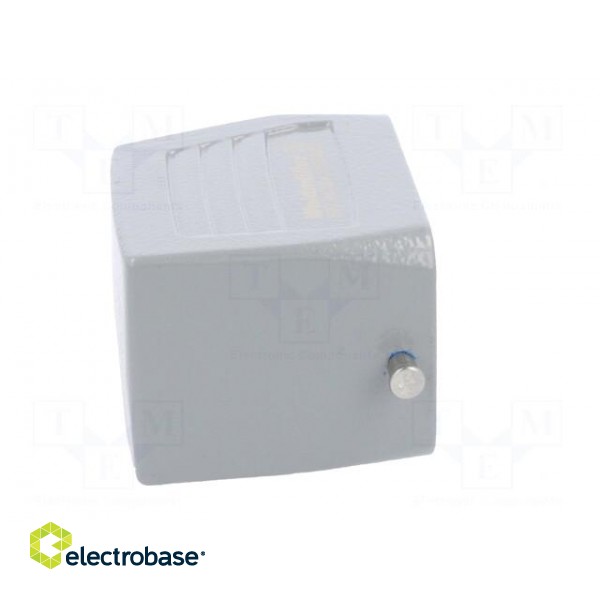 Enclosure: for rectangular connectors | size 3 | for cable | angled image 7