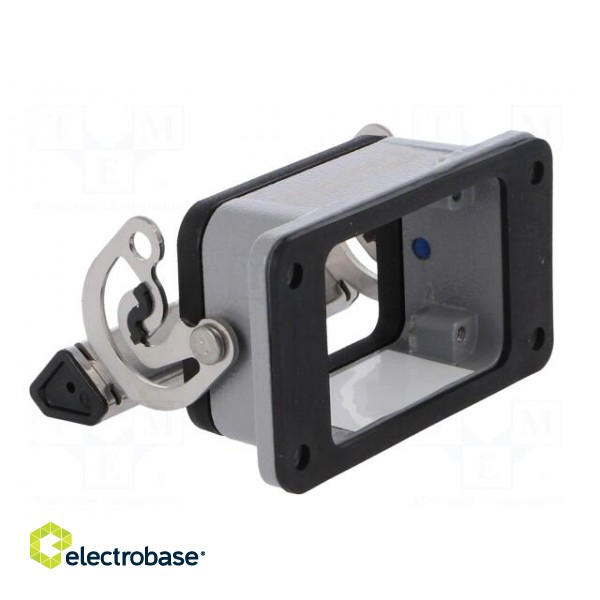 Enclosure: for rectangular connectors | size 3 | with latch | IP65 фото 4