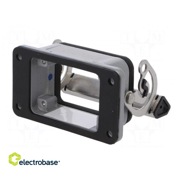 Enclosure: for rectangular connectors | size 3 | with latch | IP65 paveikslėlis 6