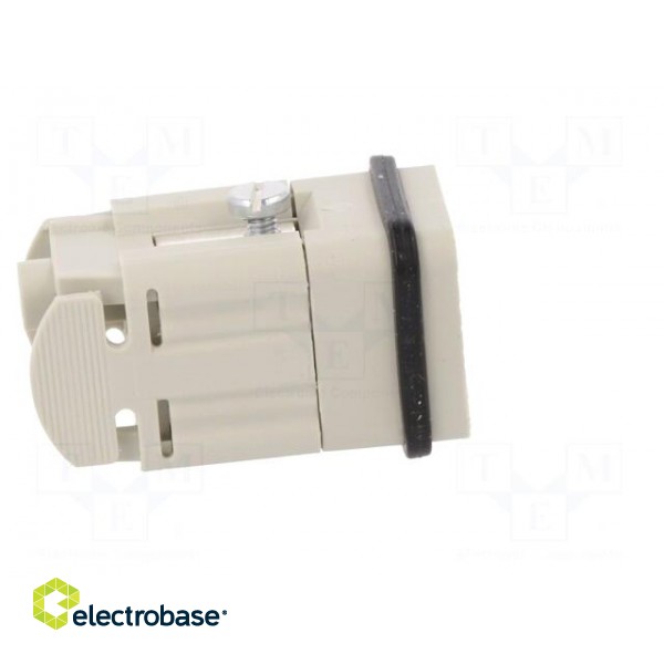 Connector: HDC | male | PIN: 5 | size 3 | contact insert | 400V | 10A image 7