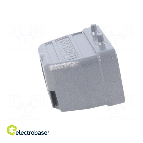 Enclosure: for HDC connectors | size 10 | for cable | M25 | straight фото 7