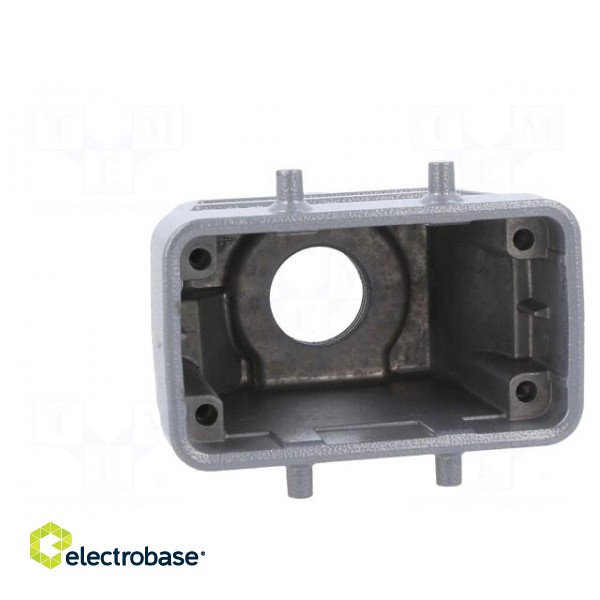 Enclosure: for HDC connectors | size 10 | for cable | M25 | straight image 9