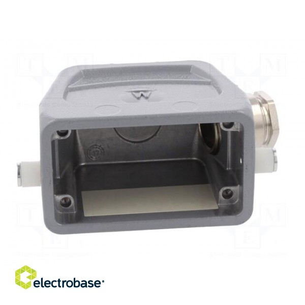 Enclosure: for HDC connectors | size 10 | Pitch: 57x27mm | for cable image 9