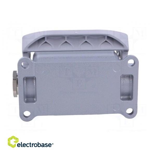 Enclosure: for HDC connectors | size 10 | Locking: with latch | M20 image 5