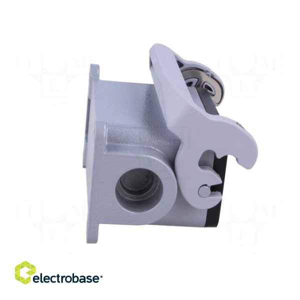Enclosure: for HDC connectors | size 10 | Locking: with latch | M20 image 7
