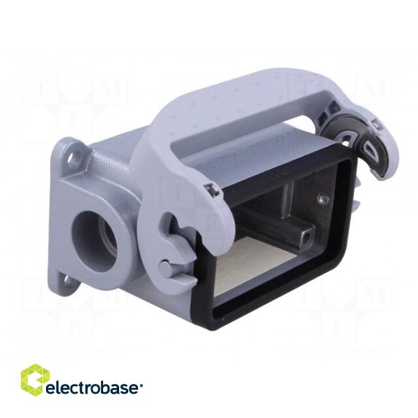 Enclosure: for HDC connectors | size 10 | Locking: with latch | M20 image 8