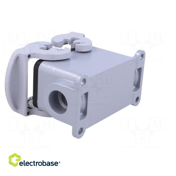 Enclosure: for HDC connectors | size 10 | Pitch: 57x27mm | M20 image 4