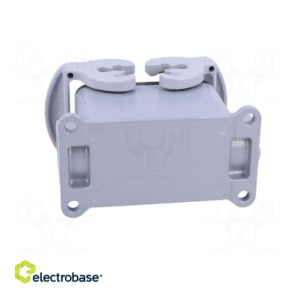 Enclosure: for HDC connectors | size 10 | Pitch: 57x27mm | M20 image 5