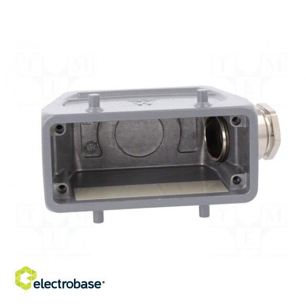 Enclosure: for HDC connectors | size 16 | for cable | M25 | angled image 9