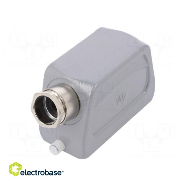 Enclosure: for HDC connectors | size 16 | Locking: for latch | M25 image 1
