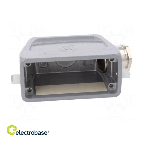 Enclosure: for HDC connectors | size 16 | Locking: for latch | M25 image 9