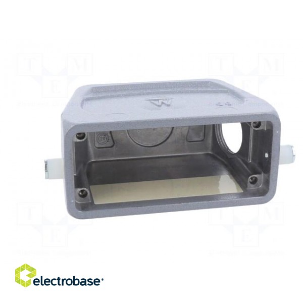 Enclosure: for HDC connectors | size 16 | Locking: for latch | M25 paveikslėlis 9