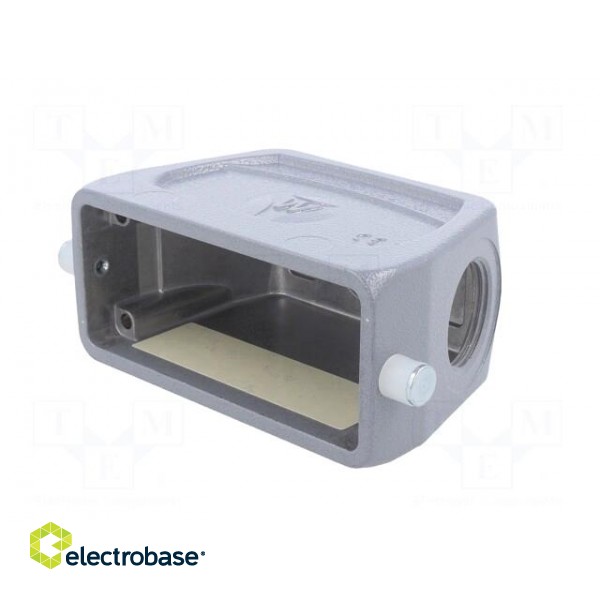 Enclosure: for HDC connectors | size 16 | Locking: for latch | M25 фото 2