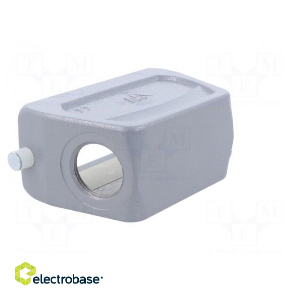 Enclosure: for HDC connectors | size 16 | Locking: for latch | M25 фото 4
