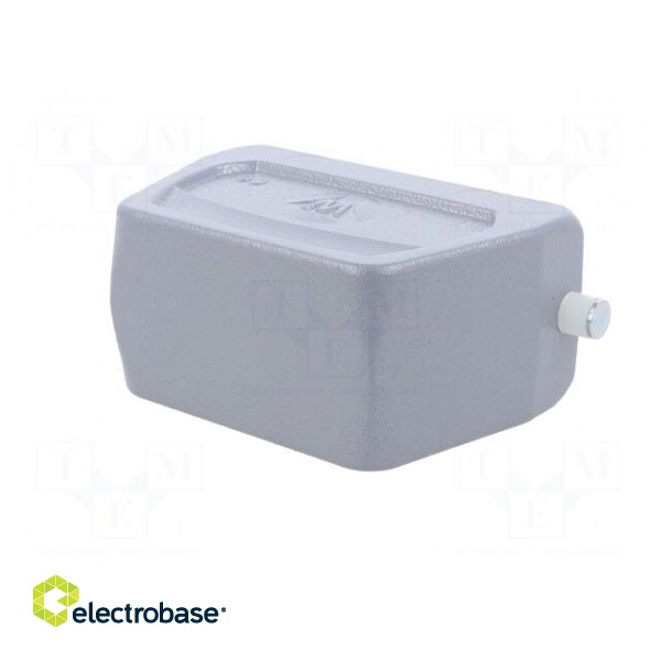 Enclosure: for HDC connectors | size 16 | Locking: for latch | M25 фото 6