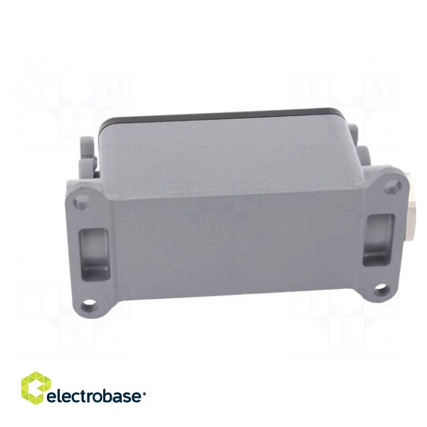 Enclosure: for HDC connectors | size 16 | Pitch: 77,5x27mm | M25 image 5