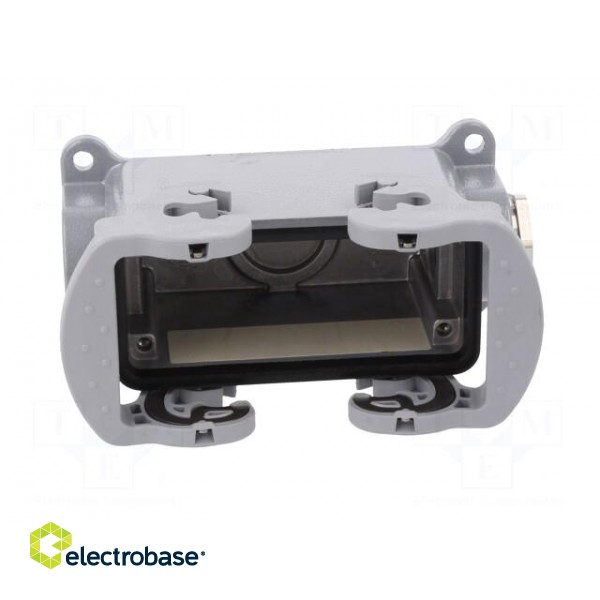 Enclosure: for HDC connectors | size 16 | M25 | Gland holes: 1 image 9