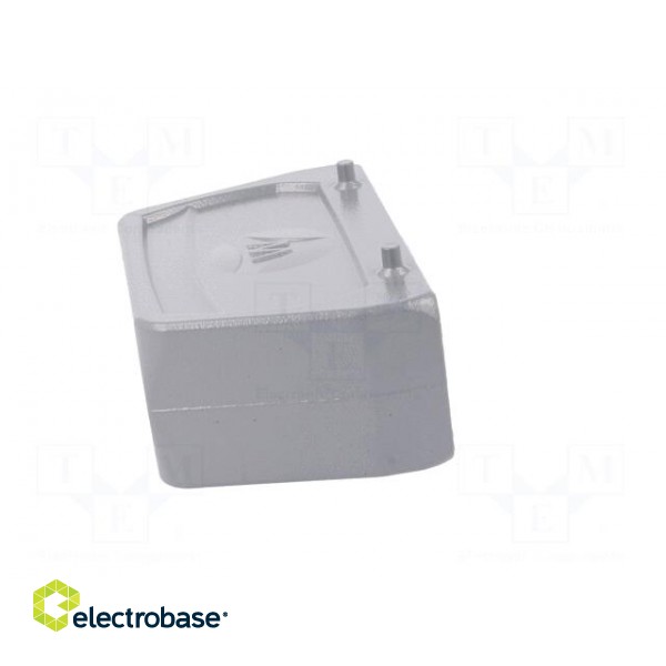 Enclosure: for HDC connectors | size 24 | for cable | M25 | angled image 7