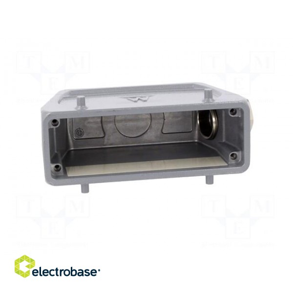 Enclosure: for HDC connectors | size 24 | for cable | M25 | angled image 9