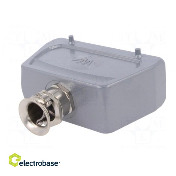 Enclosure: for HDC connectors | size 24 | Pitch: 104x27mm | M25 image 6